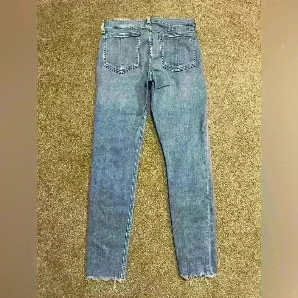 Rag & Bone Cate High Rise Ankle Skinny Jeans Palmer Denim Casual Women’s size 27 - Picture 9 of 9